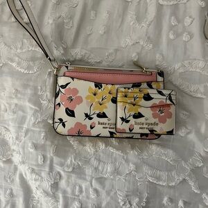 Kate Spade wristlet + matching card holder. Originally $80 for wristlet and $30